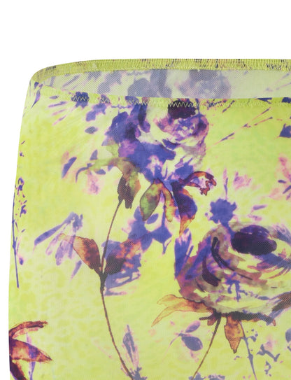 KELLAN SKIRT - GREEN : BY POPPY FLORAL