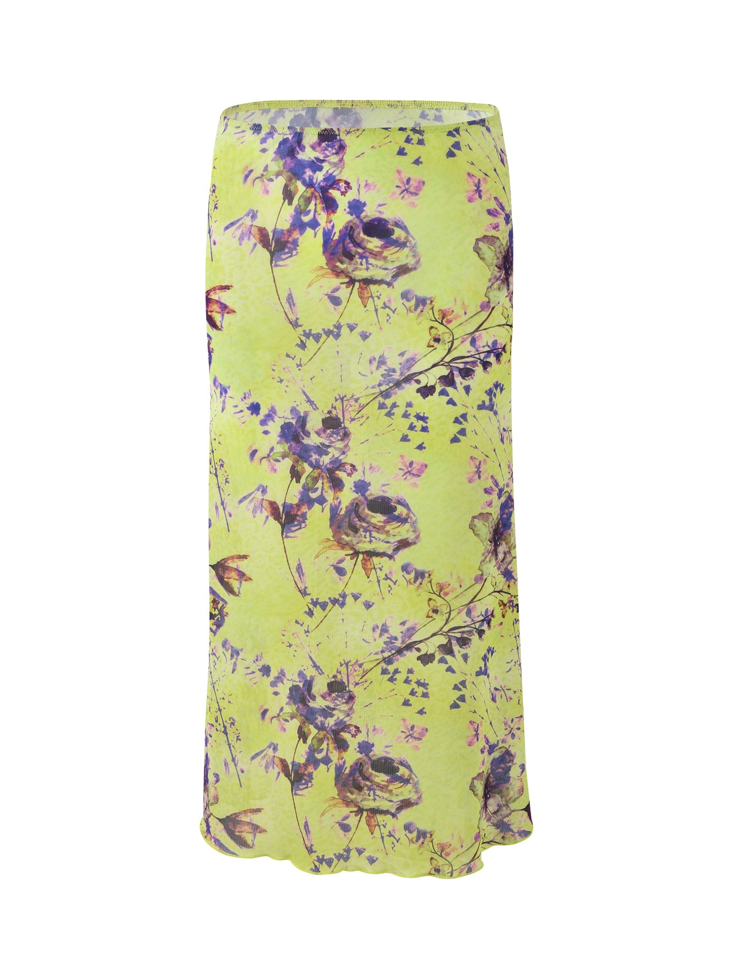 KELLAN SKIRT - GREEN : BY POPPY FLORAL