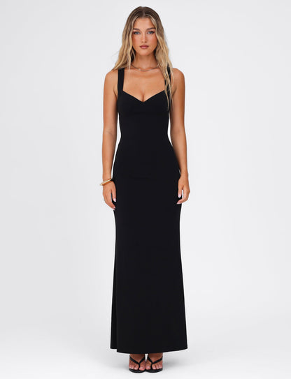 SONNET MAXI DRESS - BLACK