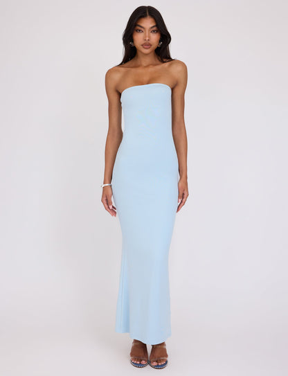 ROMINA DRESS - BLUE