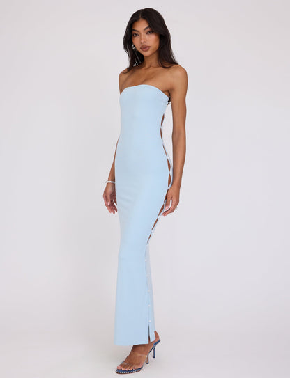 ROMINA DRESS - BLUE
