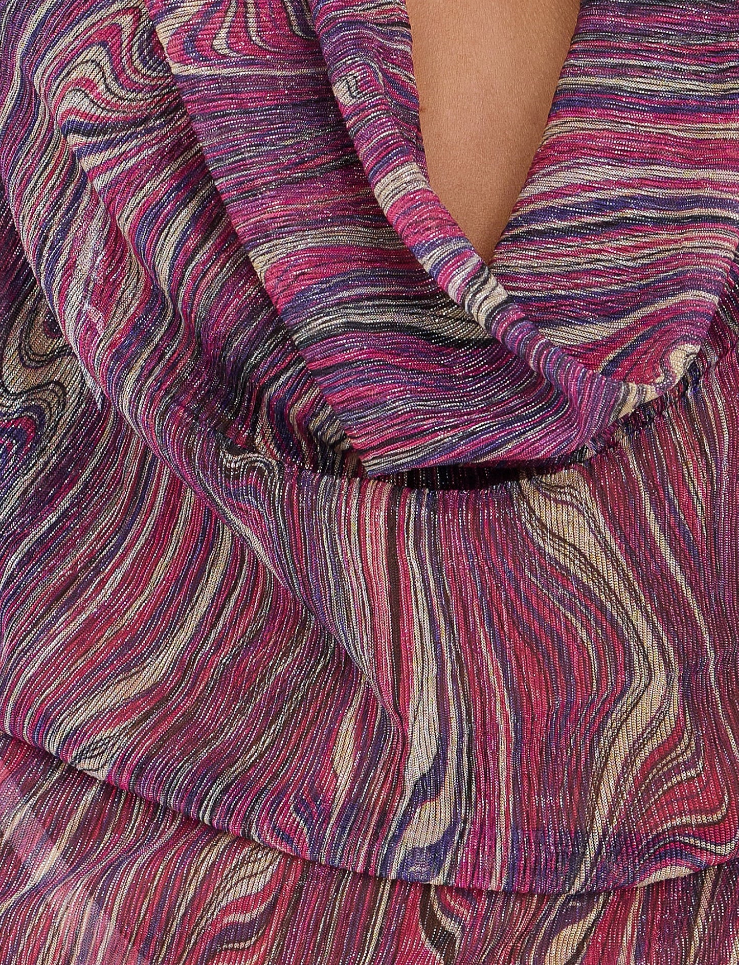 SONORA DRESS - MULTI : ROSE STRIPE