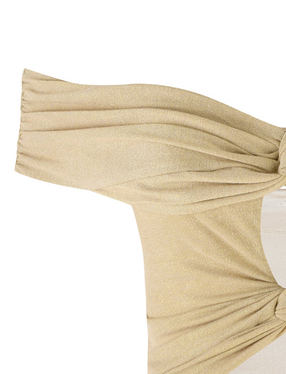 LYNSEY TOP - GOLD