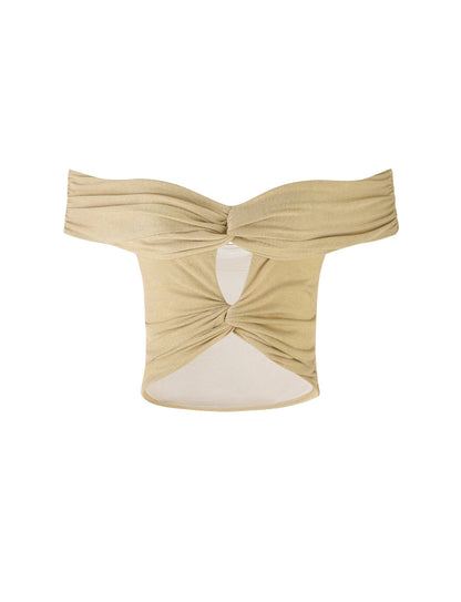 LYNSEY TOP - GOLD