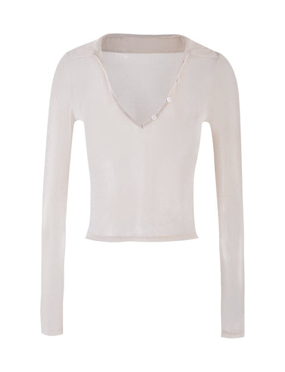 JOSIAS TOP - WHITE : CREAM
