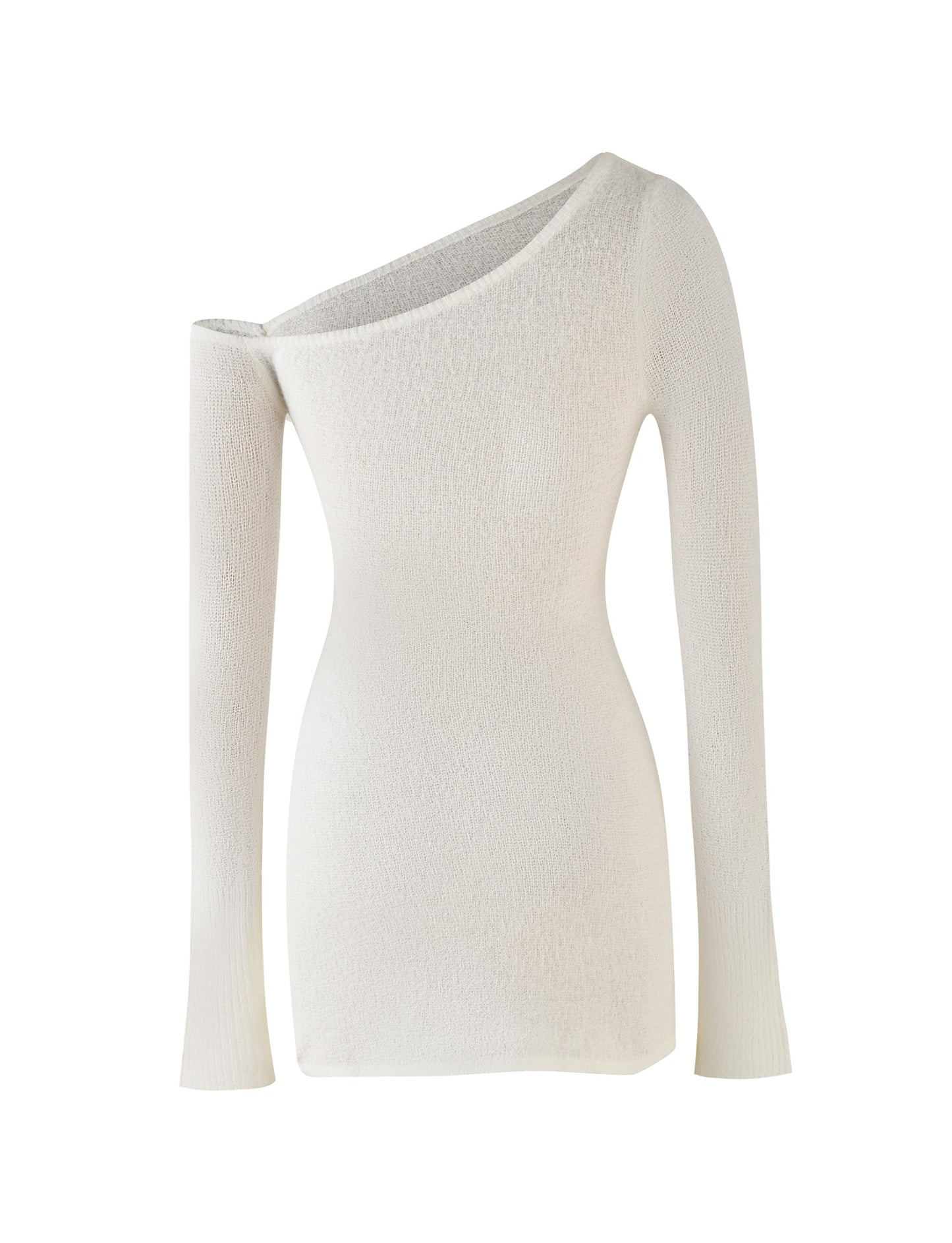 RYKER DRESS - WHITE : CREAM