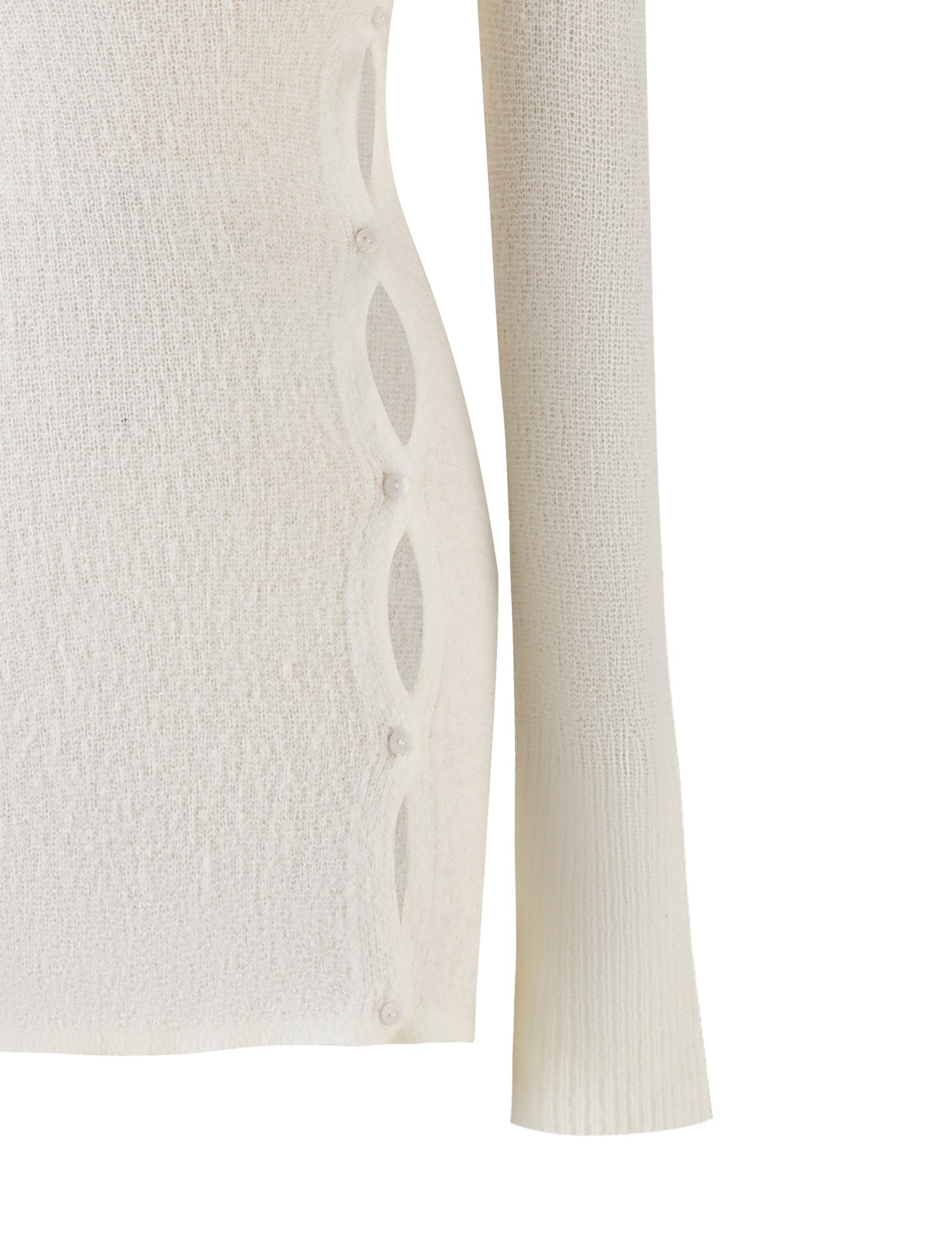 RYKER DRESS - WHITE : CREAM