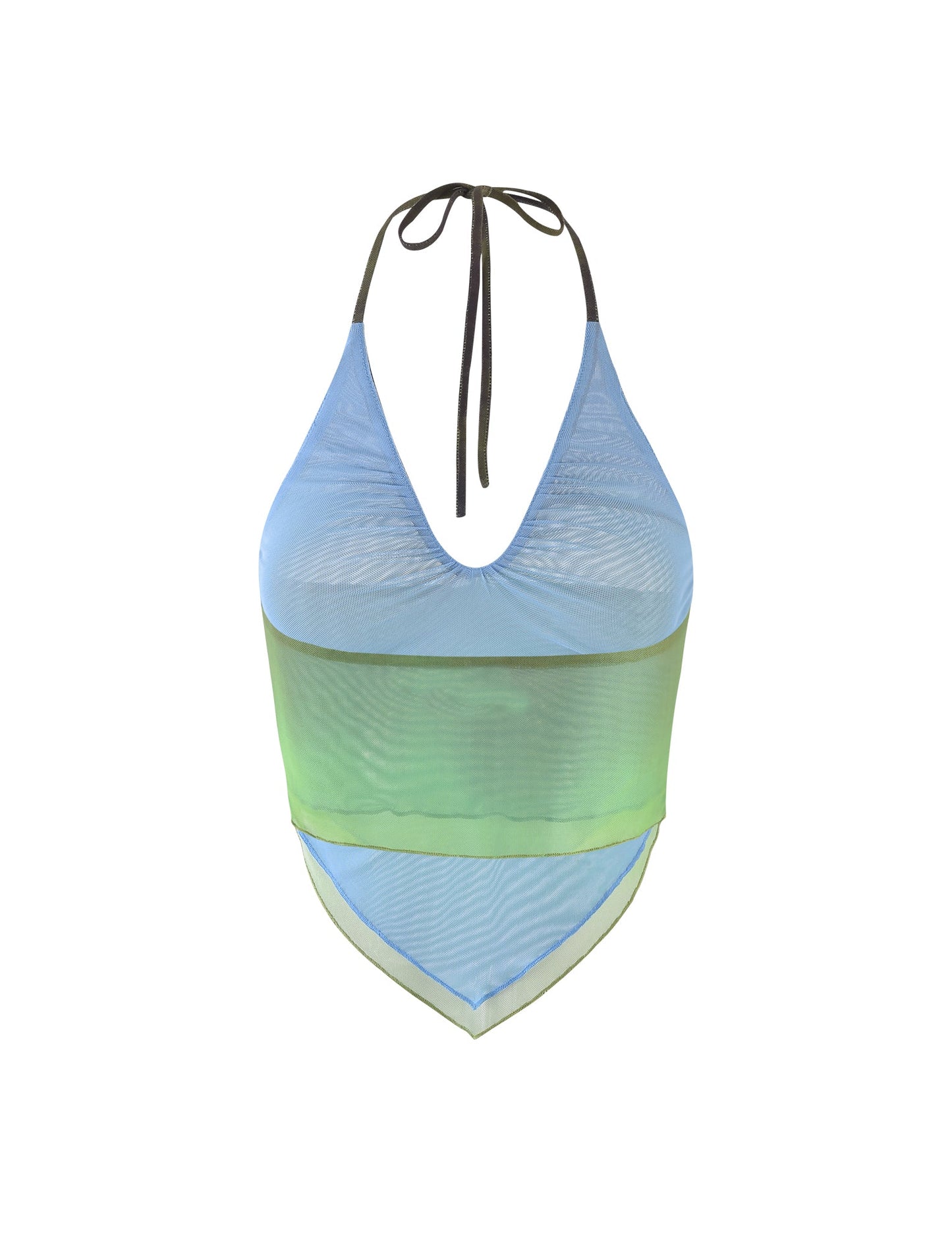NOELY TOP - MULTI : OMBRE : GRADIENT STRIPE