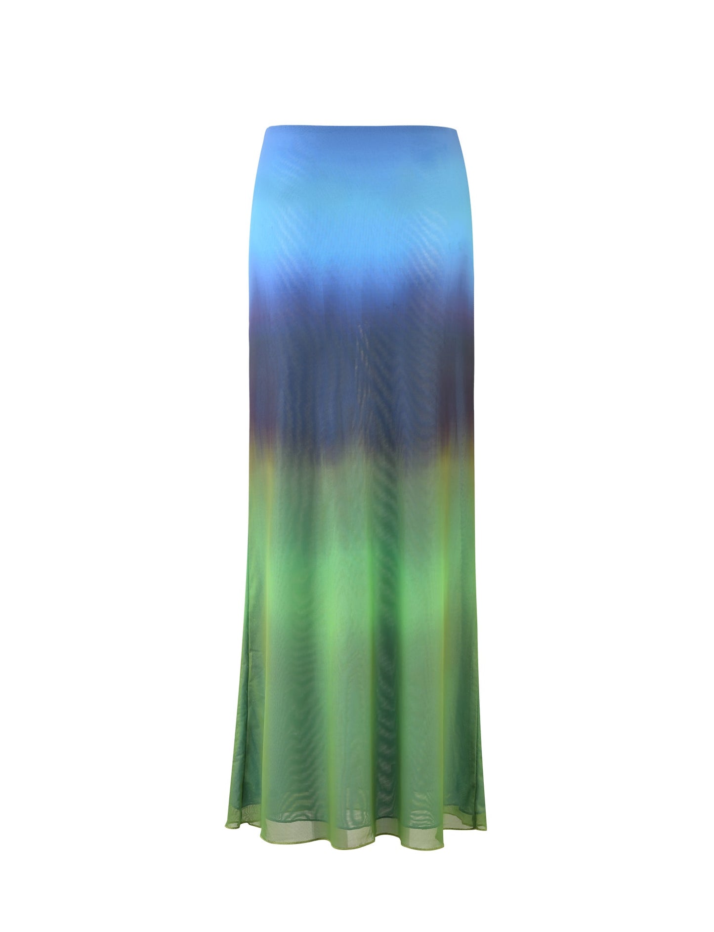 NOELY SKIRT - MULTI : OMBRE : GRADIENT STRIPE