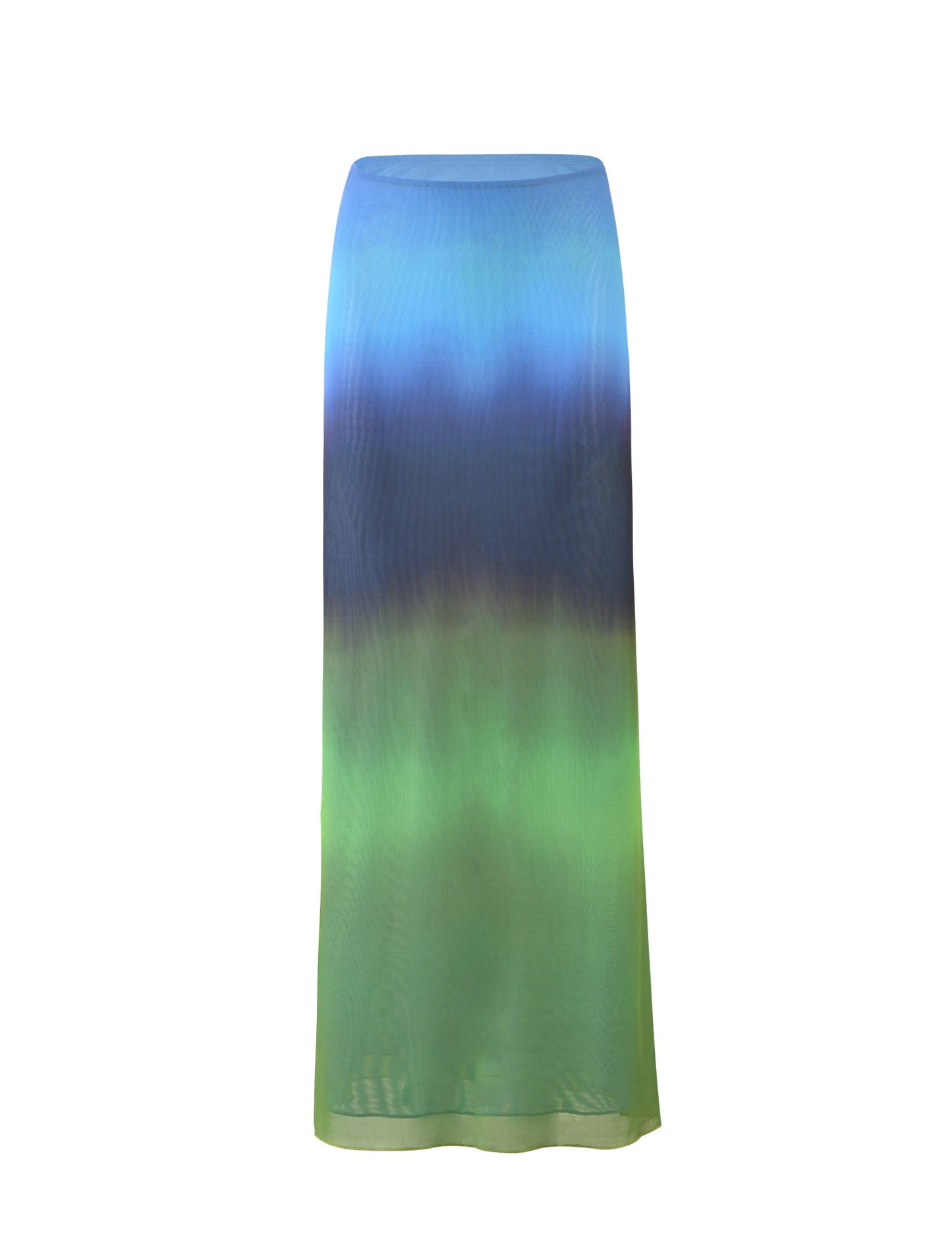 NOELY SKIRT - MULTI : OMBRE : GRADIENT STRIPE