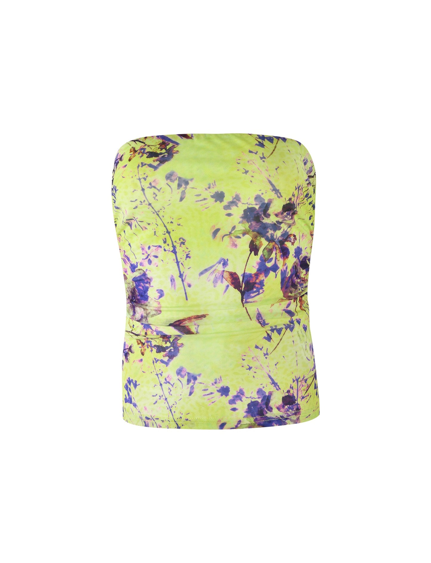 KELLAN TOP - GREEN : BY POPPY FLORAL