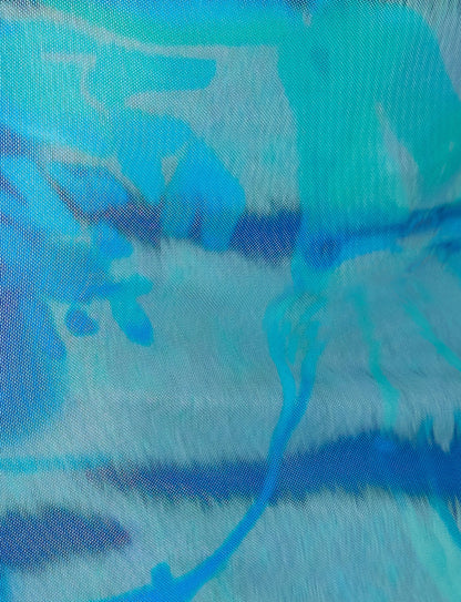 TENLEY DRESS - MULTI : ABSTRACT TIE DYE