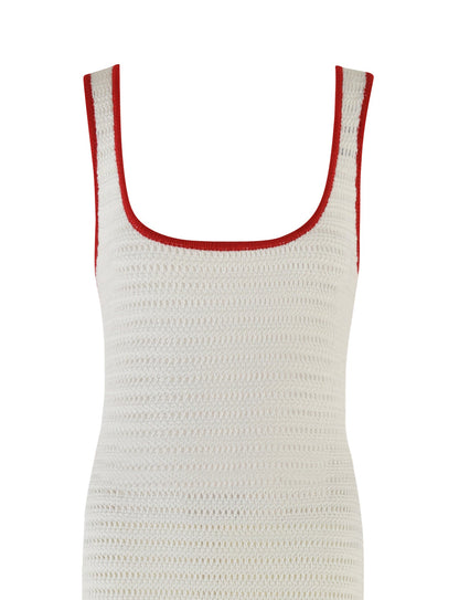 MARLEIGH DRESS - WHITE
