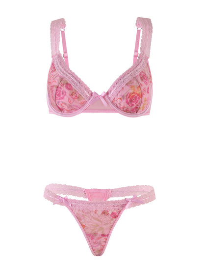 PANDORA MESH SET - PINK : DELICATE FLORAL