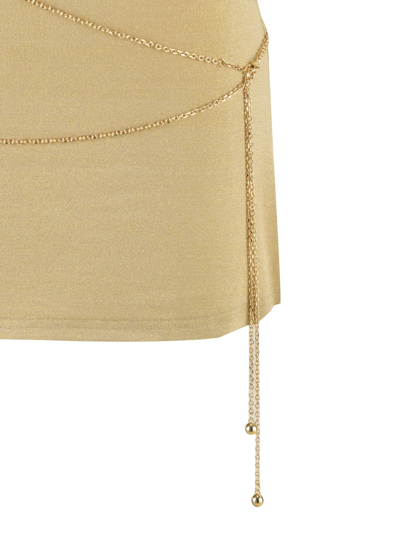 OPELI DRESS - GOLD