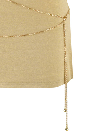 OPELI DRESS - GOLD