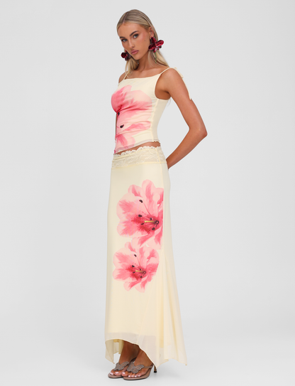 LILLIAN SKIRT - YELLOW