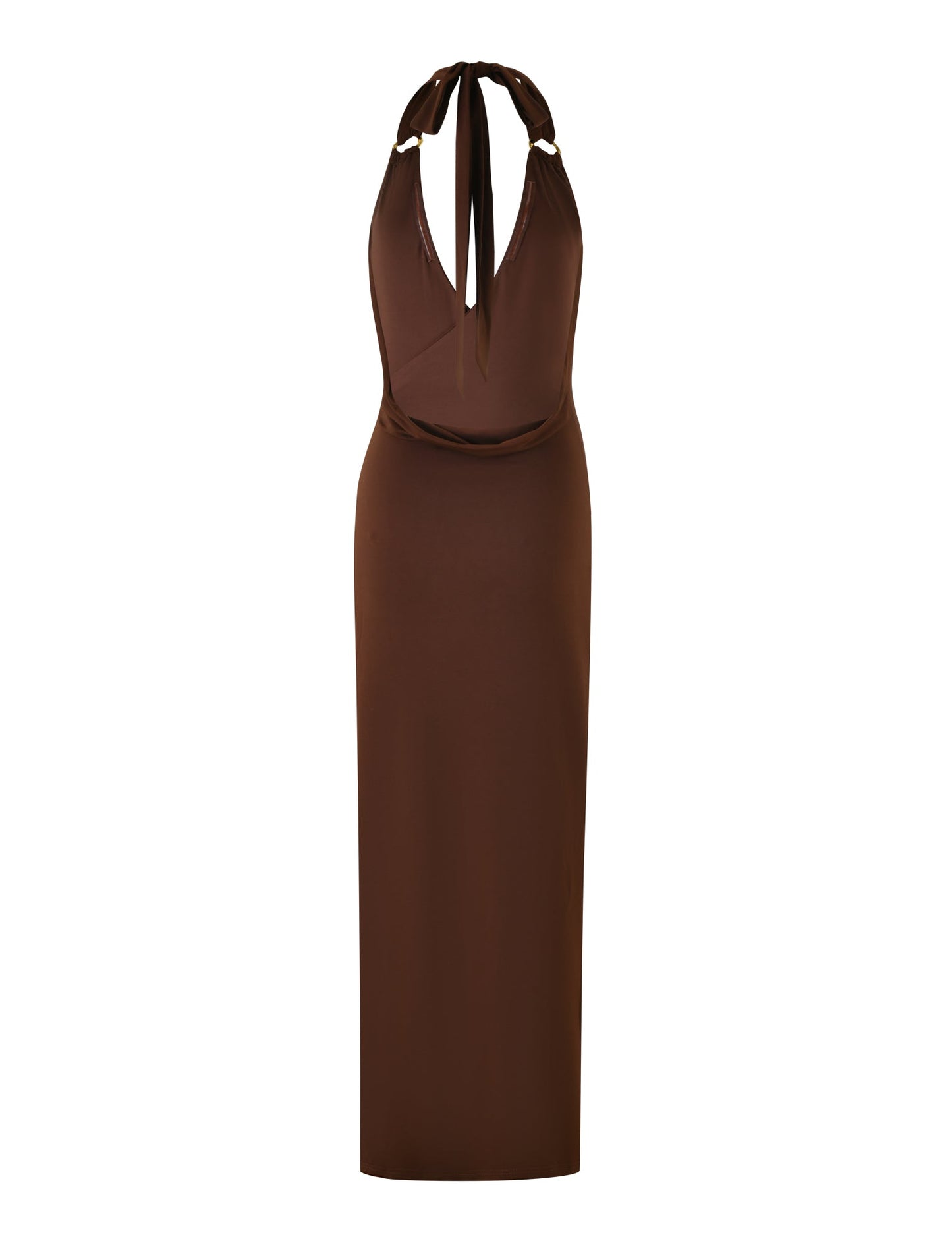 MYLES DRESS - BROWN : CHOCOLATE
