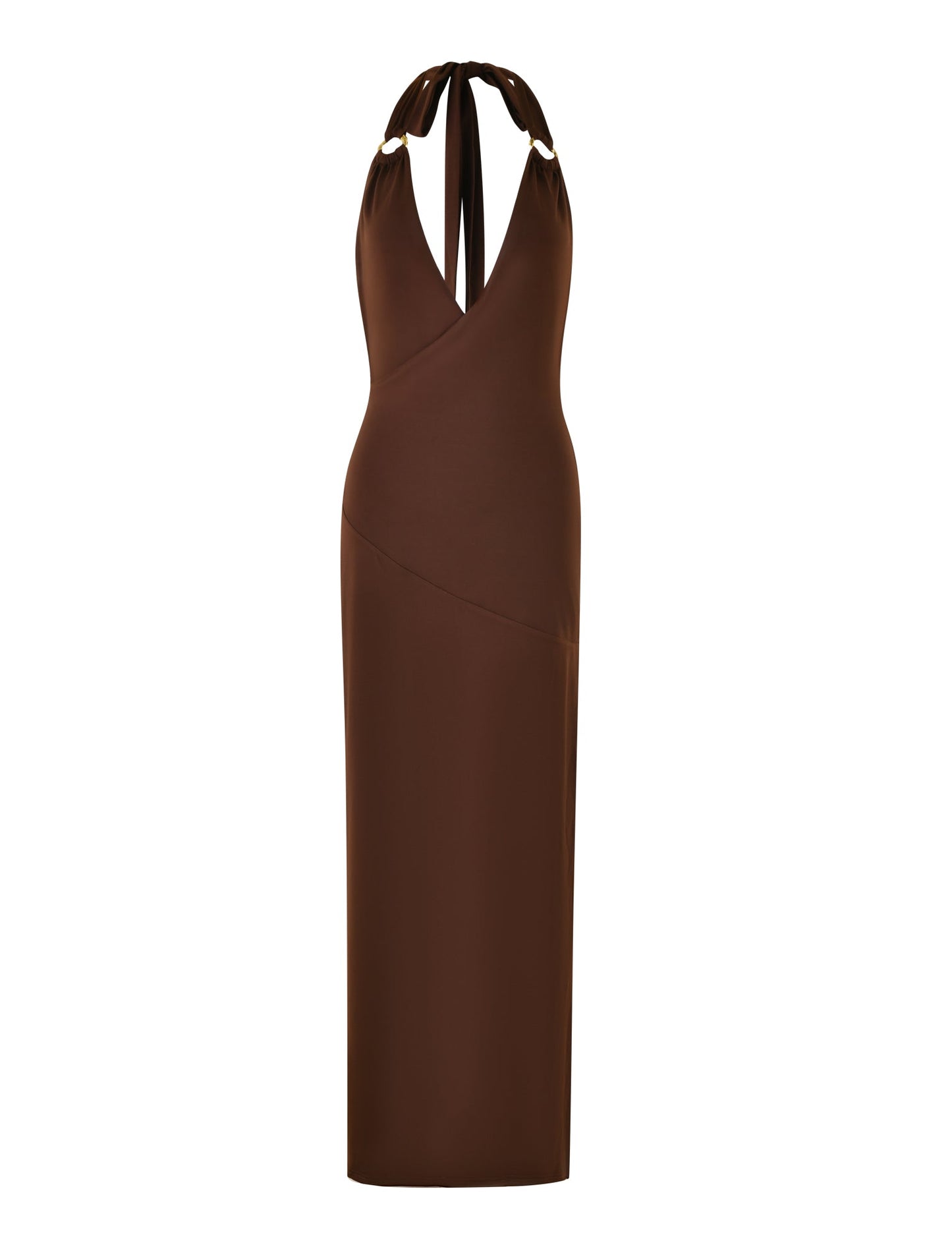 MYLES DRESS - BROWN : CHOCOLATE