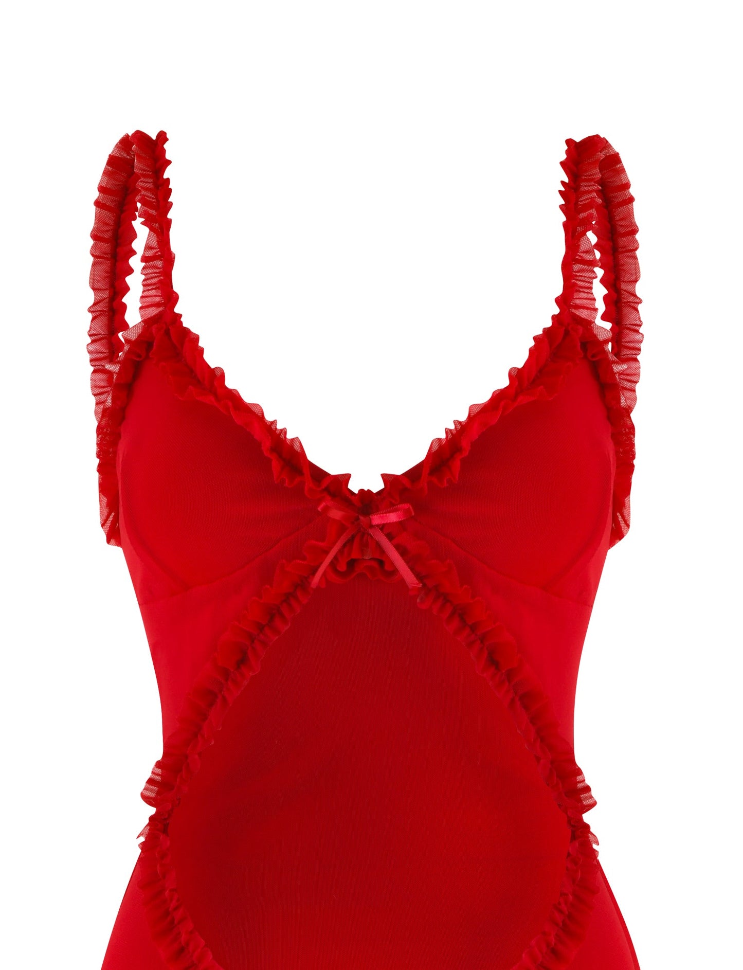RAYLA MINI DRESS - RED