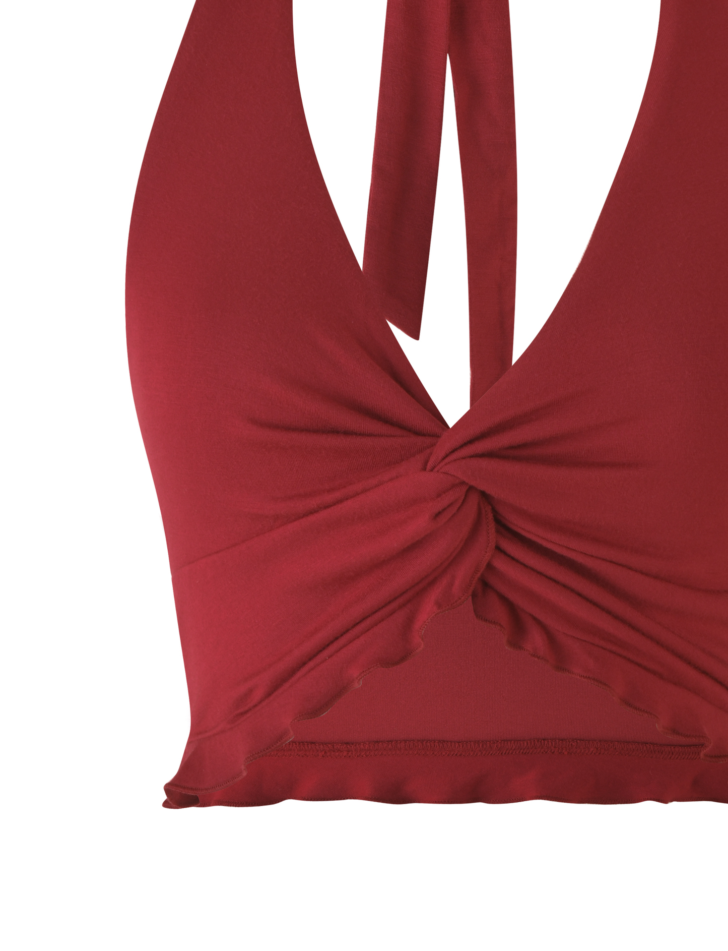 KATYA HALTER TOP - RED