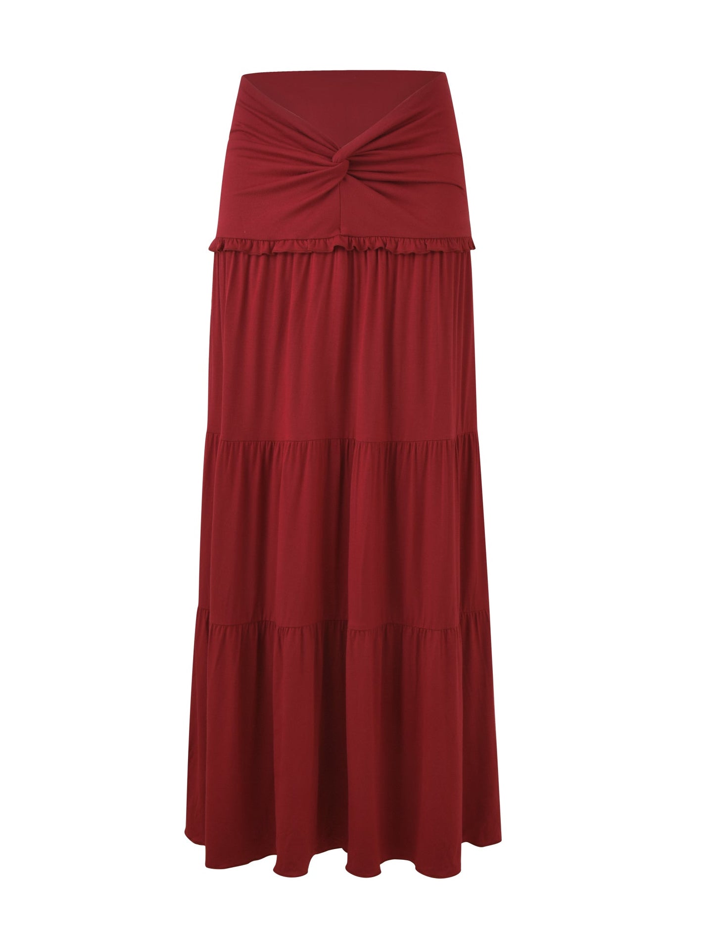 KATYA MAXI SKIRT - RED