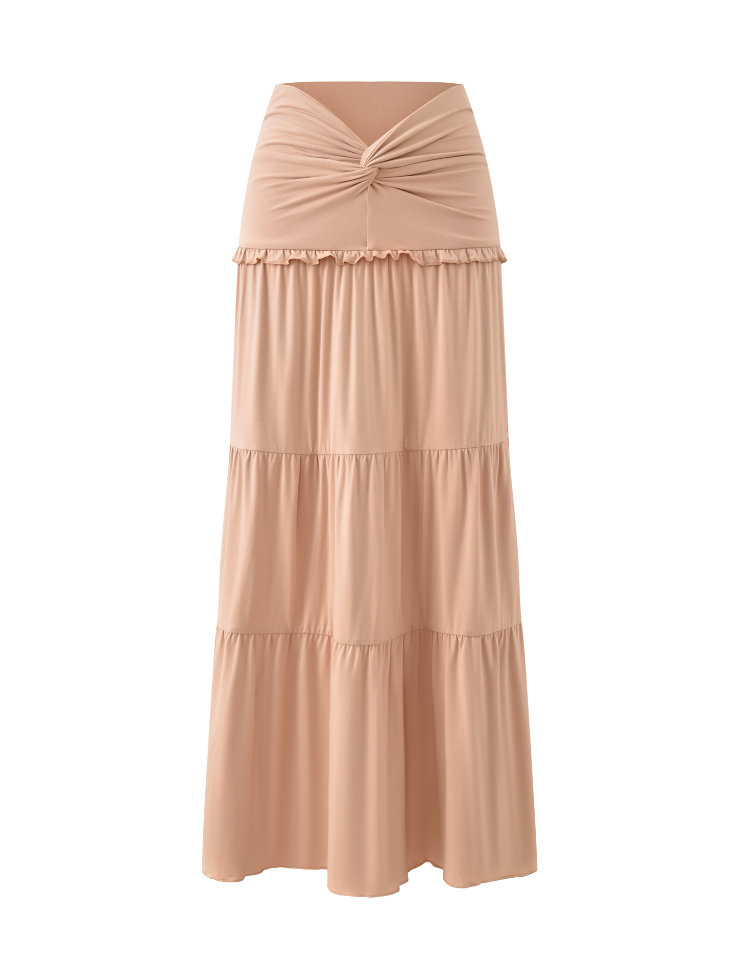 KATYA MAXI SKIRT - TAN