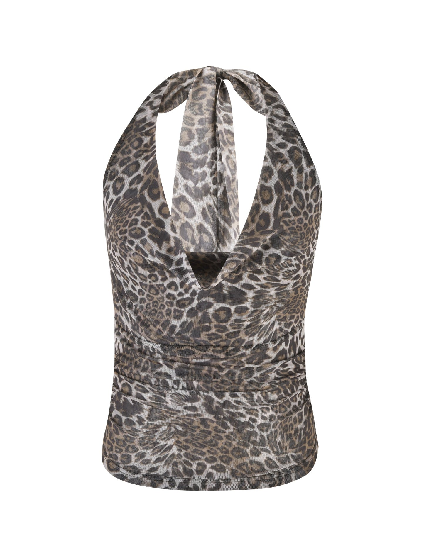 RILYNN TOP - NEUTRAL : LEOPARD