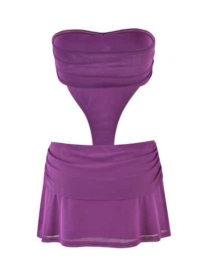 KYNLEE MINI DRESS - PURPLE