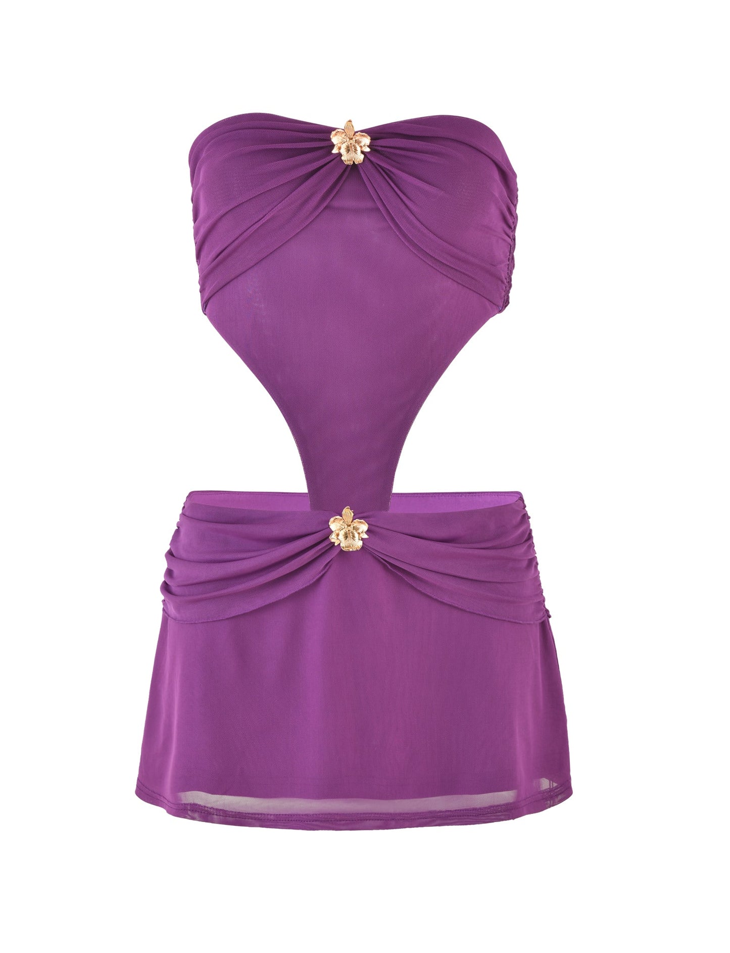 KYNLEE MINI DRESS - PURPLE