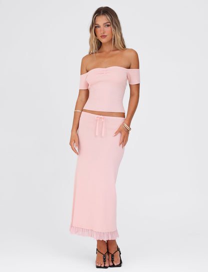 LILYANNA TOP - PINK : BABY PINK