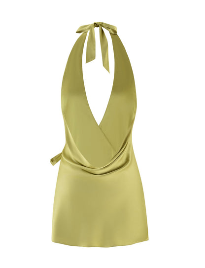 MONROE 2.0 MINI DRESS - GREEN : PISTACHIO