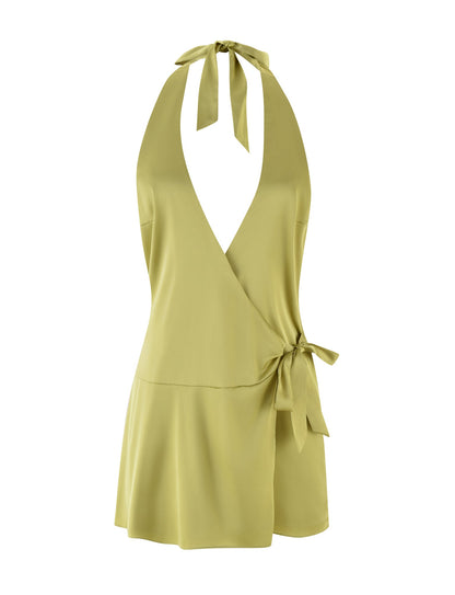 MONROE 2.0 MINI DRESS - GREEN : PISTACHIO