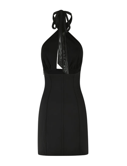 JANECE MINI DRESS - BLACK