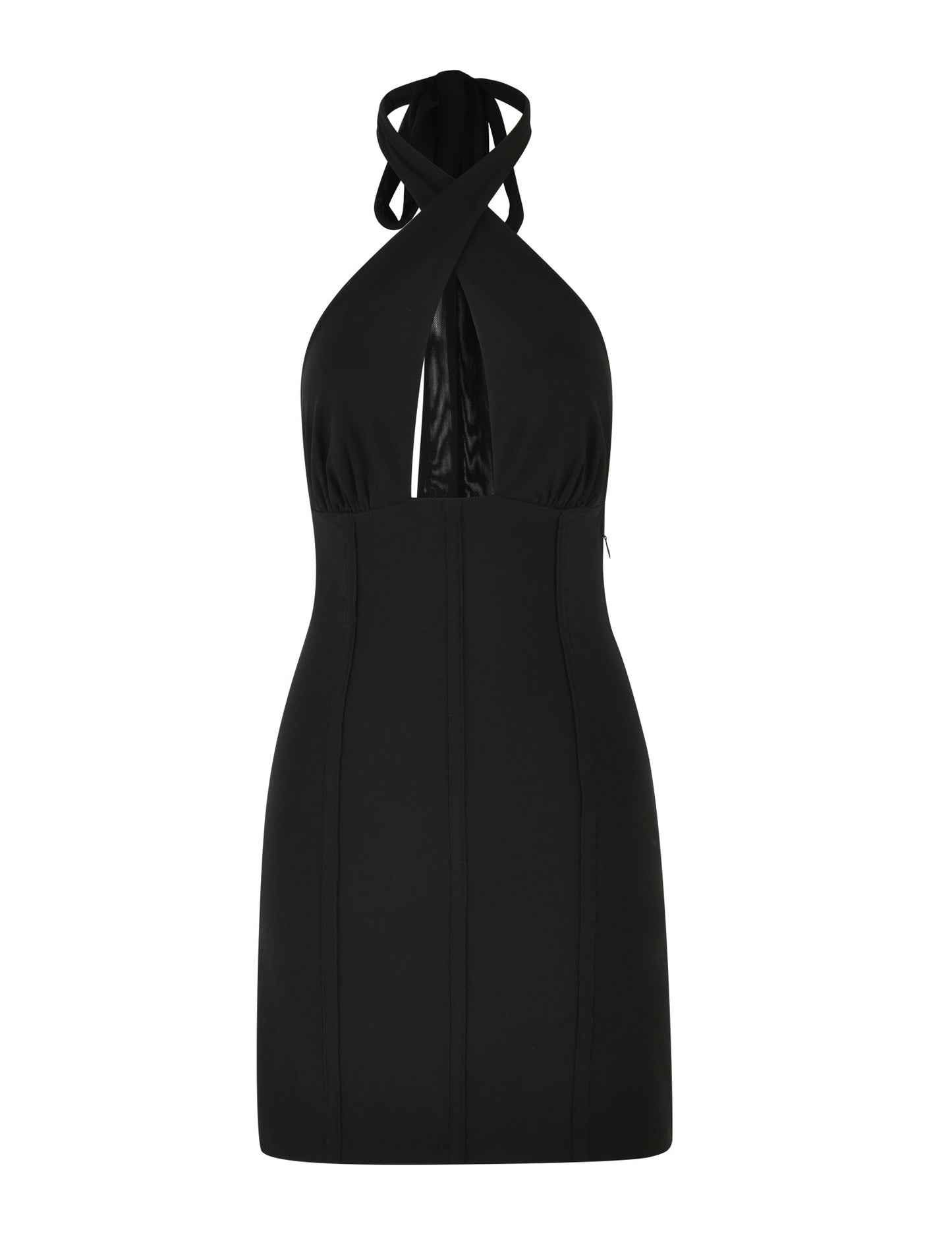 JANECE MINI DRESS - BLACK