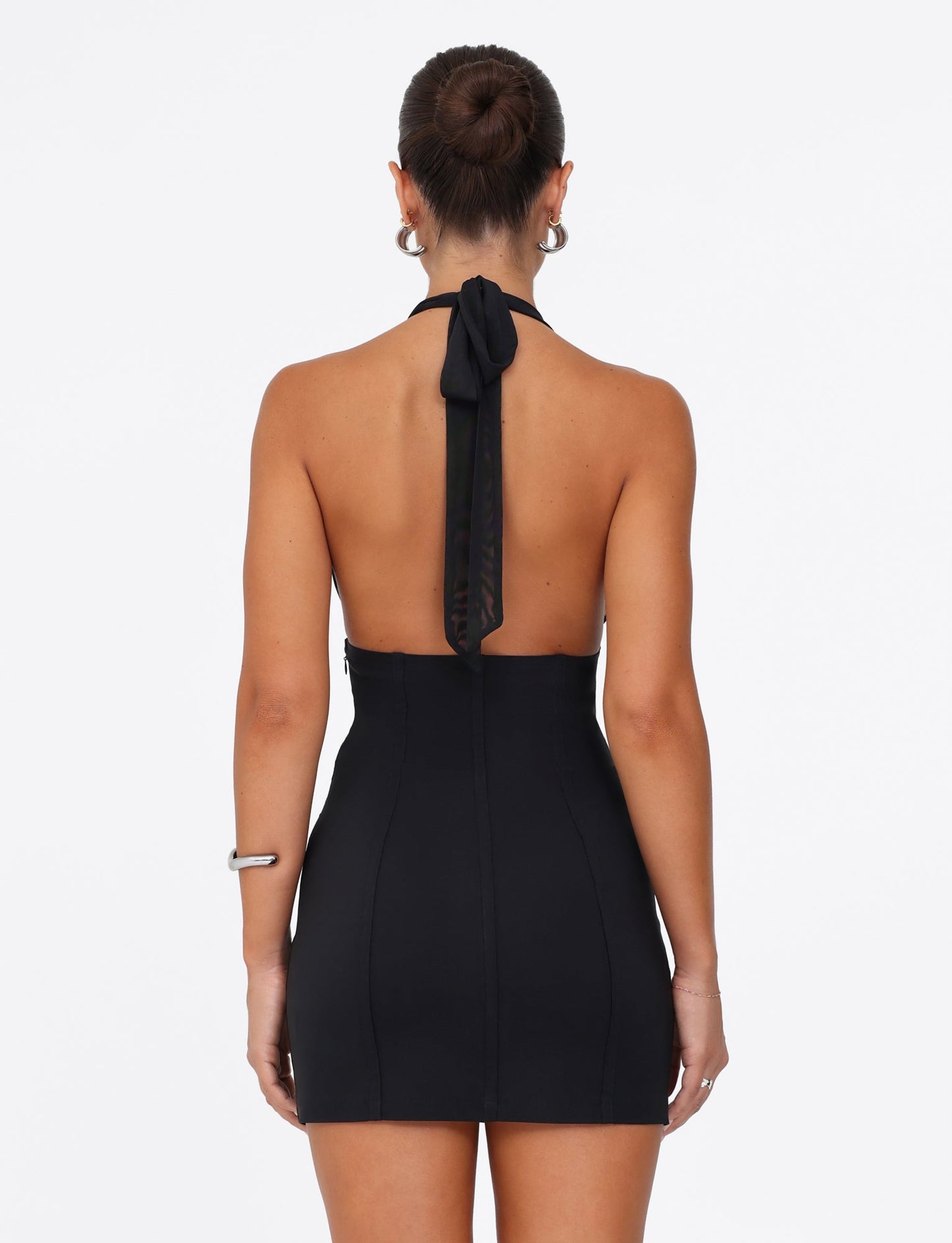 JANECE MINI DRESS - BLACK