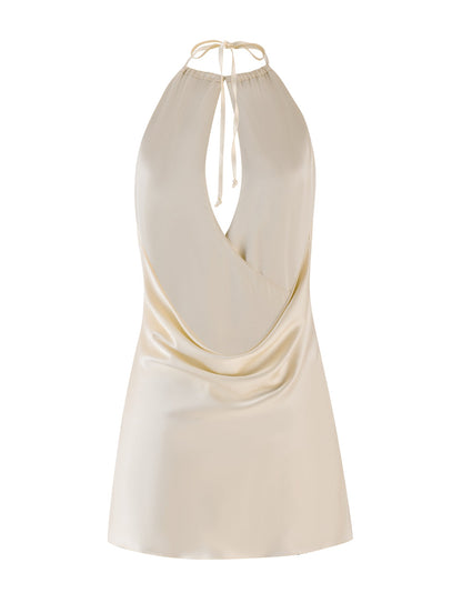 MONROE MINI DRESS - CREAM