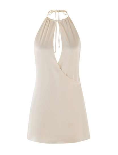 MONROE MINI DRESS - CREAM
