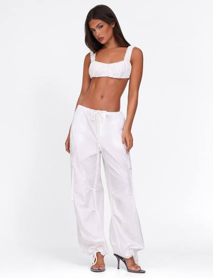 SABRA TOP - WHITE