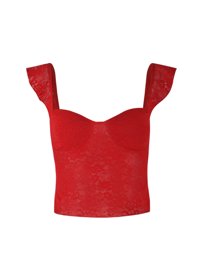LORNA TOP - RED