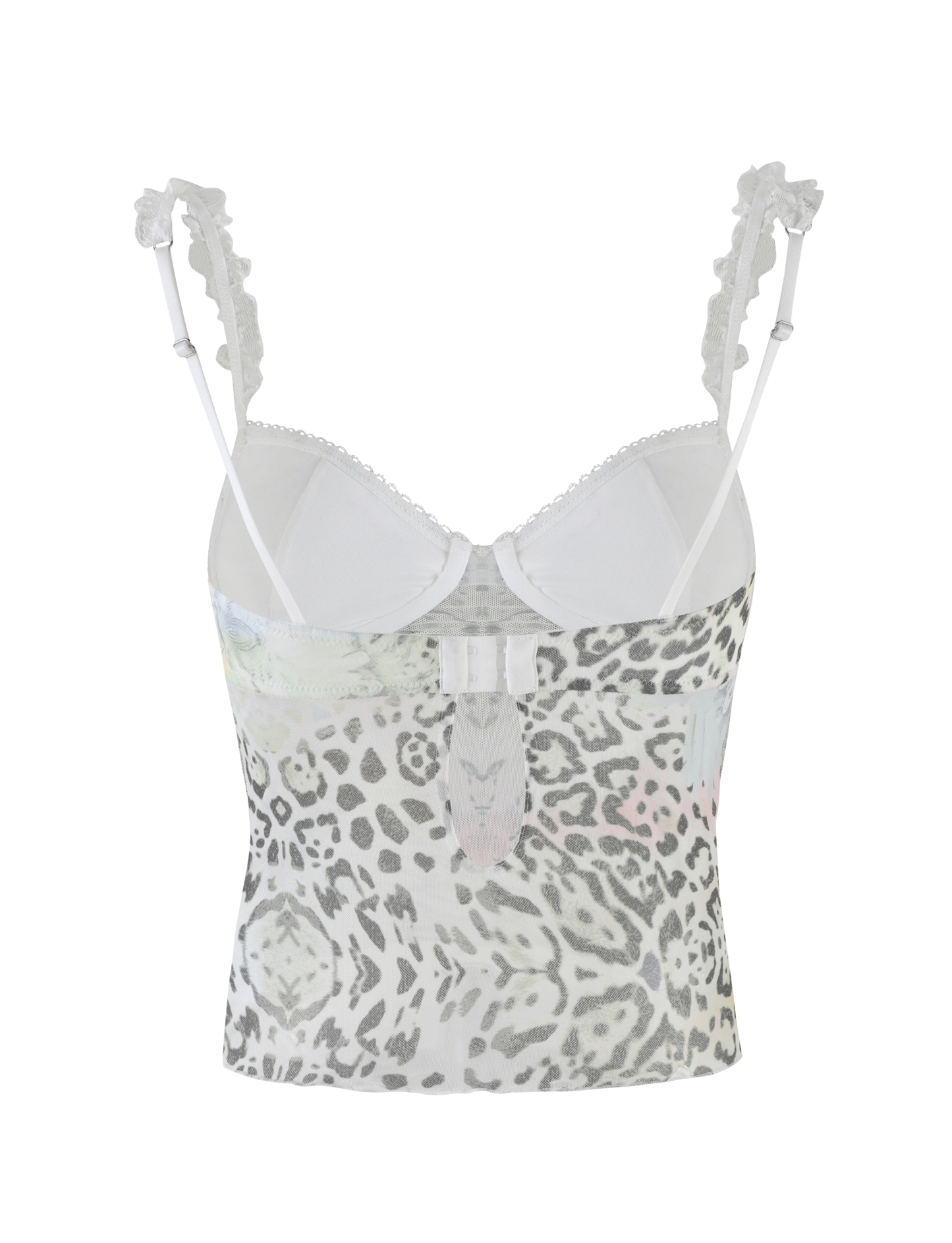 JOSEPHINE TOP - WHITE : ANIMAL : ANIMAL PRINT