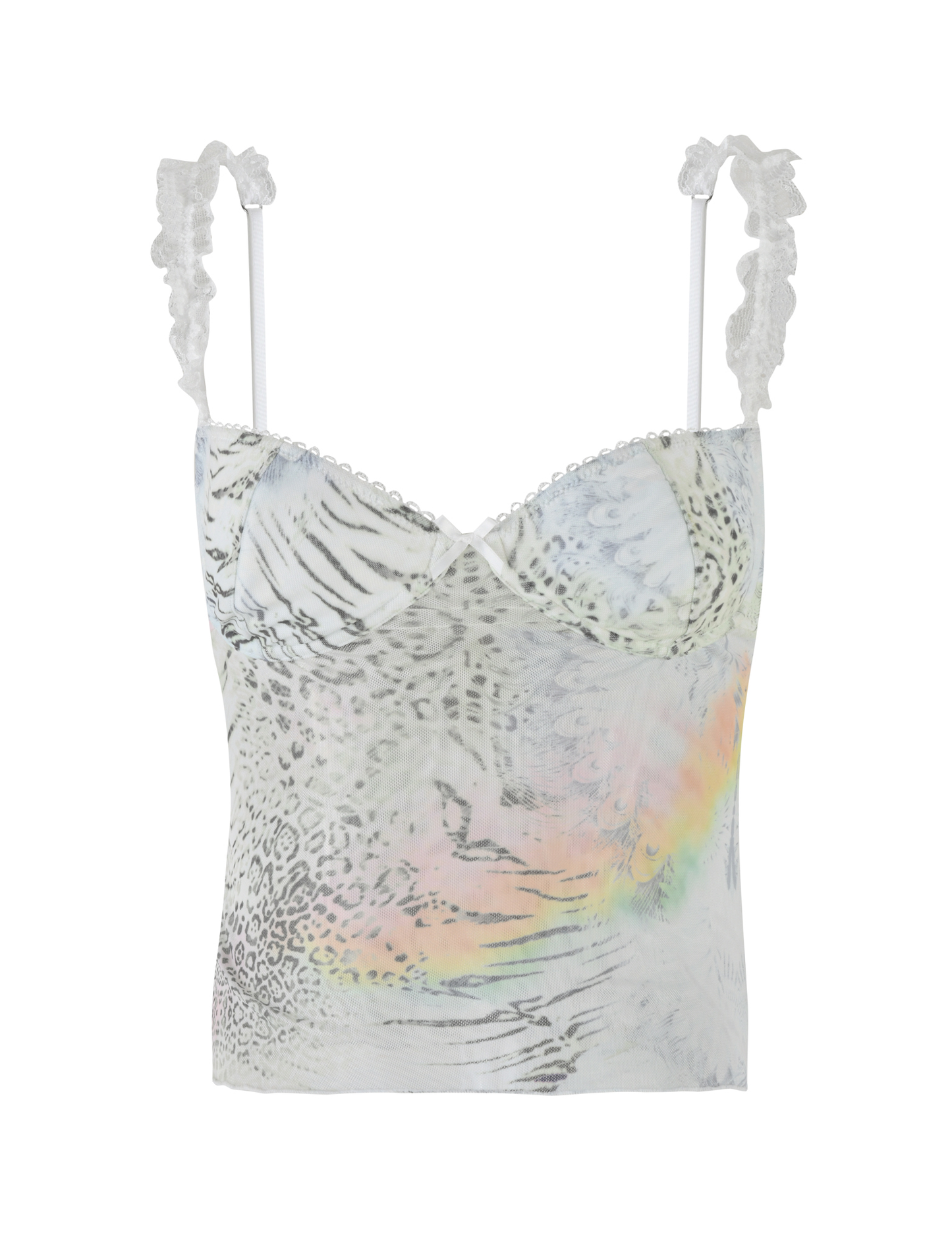 JOSEPHINE TOP - WHITE : ANIMAL : ANIMAL PRINT