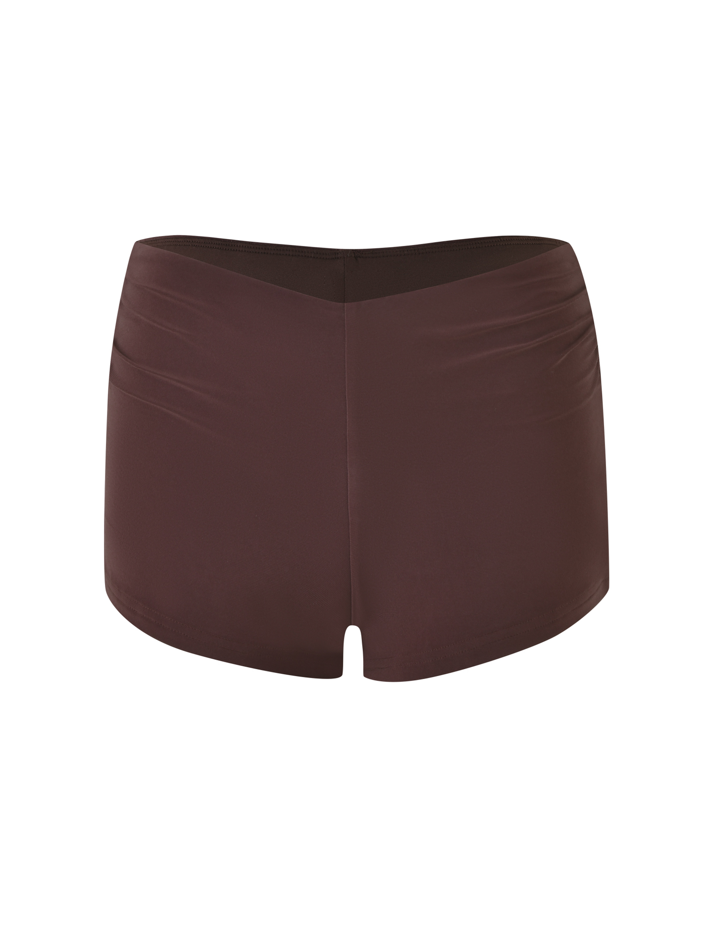 JOVIENNE SHORT - BROWN : CHOCOLATE