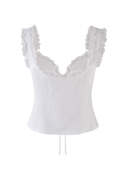 KYANA TOP - WHITE