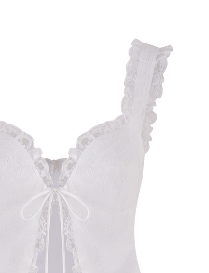 KYANA TOP - WHITE