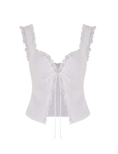 KYANA TOP - WHITE