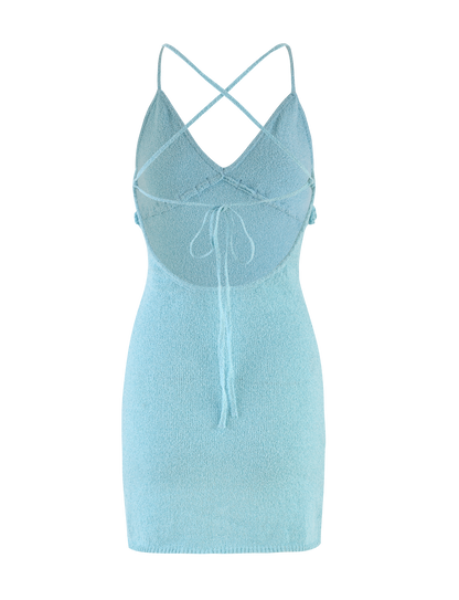 LAVELLE MINI DRESS - BLUE