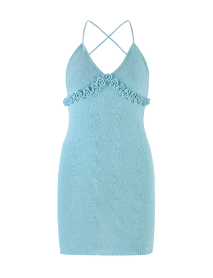 LAVELLE MINI DRESS - BLUE