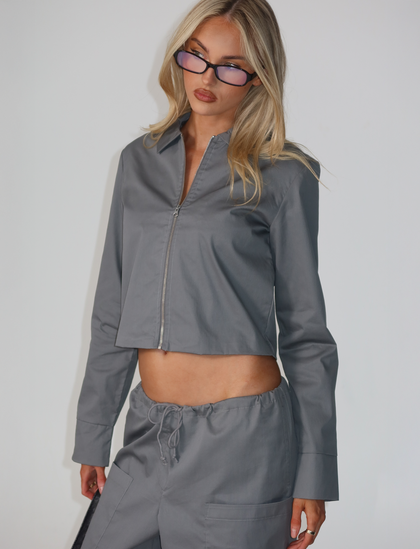 TYSHA JACKET - CHARCOAL