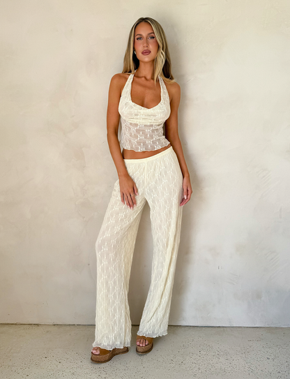 KATERINA PANT - IVORY LACE